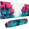 Jaeixouu Tappetino Mouse Gaming Colore Mouse Pad XXL 900x400 mm Impermeabile Tappetino Scrivania Astratto Mousepad Antiscivol Accessori Gaming Tappeto Scrivania Cucito Mousepad Accessori Scrivania Regalo M-66
