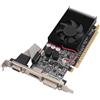 Bewinner Scheda grafica GT610, 2 GB DDR3 a basso profilo, HDMI DVI VGA 2560x1600 PCIe 2.0 Scheda grafica da gioco per 10/11/7/8