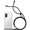 Max Power Digital Cover per Cellulare in Corda Xiaomi Mi 9T / Mi 9T Pro Custodia in Morbido Silicone con Cordino - Possibilità di Appenderla al Collo (Transparent)