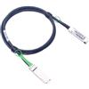 ipolex Cavo Twinax DAC 40G QSFP+, Cavo in Rame passivo ad Attacco Diretto 40GBASE-CR4, Cavo QSFP 40G per Cisco QSFP-H40G-CU50CM, Meraki MA-CBL-40G-50CM, Intel, Mikrotik, D-Link ECC. 3-m(10-ft).
