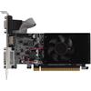 FAUOSWUK Scheda Grafica, Scheda Video PCI Express 2.0 DDR3 64 Bit 500 MHz 589 MHz da 1 GB con Interfaccia Multimediale HD DVI VGA, per Funzionamento PC