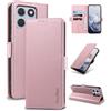 Yunubeyii Cover Libro per Moto Edge 70 Fusion,Rosa | Blocco RFID,Luxury PU Pelle,Portafoglio,Card Holder,Magnetic Phone Custodia,Kickstand,Protettiva,Antiurto