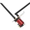 Garsent Scheda WiFi PCIe Wireless AC 1200 Mbps, Scheda di Rete PCIe Desktop per 11, 10, 7, 8, 2,4 GHz 300 Mbps 5 GHz 867 Mbps Dual Band, Segnale Stabile