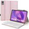 IVEOPPE Tastiera per Lenovo Idea Tab Plus 12.1 2025, Cover Tastiera Italiano QWERTY, Senza Fili Bluetooth Staccabile Custodia Keyboard per Lenovo Idea Tab Plus 12.1 Pollici 2025, Rosa