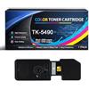 BSD Tech Toner Cartuccia toner TK-5490 ad alta resa compatibile per Kyocera TK5490, compatibile con stampanti Ecosys PA2101cx PA2101cwx PA2101 MA2101cfx MA2101cwfx MA2101, nero, confezione da 1