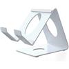JYGamhanbil Supporto da Scrivania per ROG Xbox Ally X/ROG Xbox Ally/PS Portal/Steam Deck/MSI Claw/Switch 2/Legion Go,Base Staffa da Scrivania in Metallo per Console Portatile da Gioco Handheld,Bianco