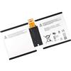 HUBEI G3HTA007H G3HTA003H G3HTA004H Batteria del computer portatile compatibile con Microsoft Surface 3 1645 Series(3.78V 27.5Wh 7270mAh)