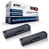 Print-Klex 2x Cartucce Toner Compatibili per Dell B1160 B1160W B1163W B1165NFW B-1160 B-1160W B-1163W B-1165NFW 59311108 HF44N Black Nero Doppelpack - Marca Print-Klex Gmbh & Co. KG