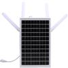HEEPDD Router 4G Solare Modem LTE con Pannello 12W Batteria 18000mAh WiFi a Lungo Raggio 24 Ore Autonomia Senza Rete Elettrica per Campeggio Estremo Escursionismo in Montagna e Emergenze