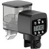 DimyFew Alimentatore Automatico Acquario Grande Capacità 500 Ml Dispenser Automatico Mangime Pesci Dosaggio Preciso Distributore di Cibo, Modello Con Schermo LCD WY-350Y