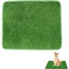 Doukesh 46cm*71cm Traversine Cane Toilette Per Cani Tappetino Cane Pipi Erba Sintetica Per Cani Lettiera In Erba Sintetica tappeto erboso artificiale