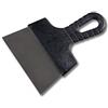Stalco Spatola da pittore, spatola superficiale, spatola per gesso, spatola trapezoidale, spatola in acciaio, spatola in acciaio
