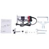 yunaoii Fresatrice elettrica da 800 W, 30000 giri/min, fresatrice professionale, per la lavorazione del legno, con base trasparente e guida per il dressing, 9 x 8,5 x 20 cm, nero, argento