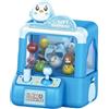 F Fityle Macchina Grabber per Bambini, Mini distributore Automatico per Ragazze e Ragazzi, Regali di Gioco, Giocattolo da Interno, distributore elettronico di, Pinguino