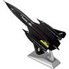 Cetfuro 1/144 Diecast -71A Blackbird Aereo da Ricognizione Modello di Aeroplano per Bambini Adult Home Office Decor
