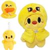 HBSFBH Stray Kids Portachiavi in Peluche, 10CM Stray Kids Keychain, Str-ay Ki-ds SKZ0O Bambola di Peluche, Stra-y Kid Cartoon Portachiavi, Peluche Skzoo S-tray Ki-ds, Skzoo Plush Stra-y, per Bambini e Fan