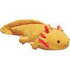 Mqiklt Peluche a Forma di Axolotl, Peluche a Forma di Axolotl, Decorazione per La Casa, Cuscino Morbido a Forma di Axolotl da 45 Cm, Ideale per Bambine, Giallo
