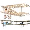 Your Day Mate Kit aeromodello Sopwith Camel Slow Flyer, scala 1:20, apertura alare 380 mm, kit aeromodello RC, aeroplano in legno da costruire, componenti in legno di balsa tagliati al laser, 380 x 240 x 128 mm