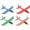 RQcMid 4 pezzi giocattolo aereo in polistirolo per bambini, pattinaggio per giochi all'aperto, 24 cm, aerei EPP, colori casuali