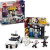 LEGO | Marvel Spider-Verse: Miles Morales Contro la Macchia - Set da Supereroi con Edificio, Macchina Giocattolo da Costruire e 4 Minifigure, Giochi per Bambini e Bambine da 9 Anni, Idea Regalo 76311