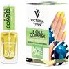 VICTORIA VYNN Olio per unghie, 9 ml, complesso di 5 oli per unghie e cuticole, nutrimento e rigenerazione naturale, macadamia, argan, mandorle dolci, avocado, jojoba
