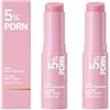 Générique PDRN Pink Collagen Volume Multi Balm Stick, Portatile Multi Balm, Idratante Viso Stick Makeup Base & Primer, Idratante non appiccicoso ad assorbimento rapido per labbra, occhi e collo