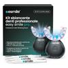 ESMILE - Kit Sbiancante Denti Professionale con Lampada LED - Elimina le Macchie in 16 Minuti - Sicuro per lo Smalto