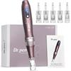 Bestauty Dr. Pen Ultima A10 Microneedling Pen Senza Fili Originale, 6 Velocità e Profondità Regolabile(0-2,5 mm), per Viso Lifting e Rassodante e Corpo -Include 5 cartucce(12/24/36/42 Pins/Nano-R)