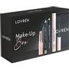 Lovren Lovrén Make Up Box Cofanetto Mascara M3 + Matita Occhi P2 + Matita Ombretto OMP1 + Lip Stick Balm LB1