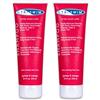 TRISWIM Shampoo anti-cloro | Trattamento dopo il bagno | Shampoo vegano idratante anti-cloro per nuotatori | Rimuove le sfumature verdi | Litchi e mango 250 ml (confezione da 2)