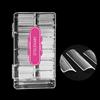 SITELENABY - 500 unghie finte quadrate per saloni di bellezza, senza curva a C, per saloni di bellezza, nail tech