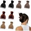 Foonary Set di 8 clip di volume per capelli, clip per capelli, clip per capelli, clip per capelli per donne, clip rinforzanti, adatto per capelli lisci, ricci o densi