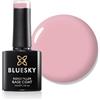 Bluesky Smalto Gel per Unghie 10ml, Pink Enough - BRF05, Smalto Gel Pink per Manicure 21 Giorni, Professionale, Salone & Uso Domestico, Richiede Polimerizzazione con Lampada LED UV