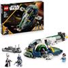 LEGO Star Wars 75433 Astronave di Jango Fett - Giocattolo da Esposizione con Ali che Ruotano e 3 Minifigure, tra cui Boba Fett - Regalo per Bambini da 9 Anni in su Fan dell'Attacco dei Cloni