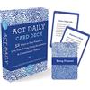 New Harbinger Publications Act Daily Card Deck: 52 Ways to Stay Present & Live Your Values Using Acceptance & Commitment Therapy