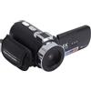 Horett Fotocamera Digitale Videocamera Videocamera 4K 64MP 28X Smart Zoom AF Schermo Rotante IPS da 3 Pollici Luce LED Batteria 4800mAh Foro Filettato da 1/4 Pollici per Matrimoni in