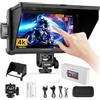VILTROX DC550 PRO II 5.5 Monitor Da Campo Per Fotocamere DC-550 PRO(2026) Per DSLR Monitor Touchscreen 4K 1400Nits Monitor Esterno Per Fotocamere Per Sony Canon Nikon 3DLUT 1920x1080 IPS Con Paralone