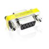 System-S D Sub15 Adattatore 15 Pin Femmina a Femmina DB15 Cavo Grigio