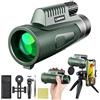 Auricase Telescopio Monoculare 12x50, monocolo con visione più ampia per adulti e bambini con prisma BAK4 e lente FMC, adatto per il birdwatching, escursionismo, campeggio