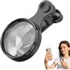 brooksnaji Lente filtro per smartphone: vetro ottico, clip da 52 mm, polarizzati ad alta definizione con rivestimento multistrato, strumenti fotografici portatili P