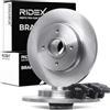 RIDEX 3405B0874 Set d'assale Kit dischi e pastiglie Posteriore con mozzo portaruota Compatibilità con CITROËN C4 Picasso I UD