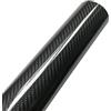 SOFIALXC 6D In Fibra di Carbonio Vinile Pellicola Adesivi Alta Lucido Moto Tablet Decalcomanie Accessori Auto Styling- nero-30cmx100cm
