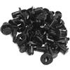 INFINAUTO 20 rivetti in plastica con foro da 10 mm, clip di fissaggio per paraurti parafango, design elegante