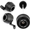 LLIDFONK Adatto per MT07 MT 07 MT-07 mt 07 2025 2026, accessori per moto, tamponi antiurto, ruota posteriore, asse anteriore, protezione forcella, protezione ruota, protezione anticaduta (nero)