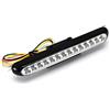Alchemy Parts Nero Universale LED Moto Stop/Fanalino di Coda con Indicatori Integrati