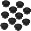 PENIKOKO 10pcs Auto Paraurti Foro Radar Foro Copertura per Paraurti Anteriore e Posteriore Facile Installazione Tappo Auto per Sensori di Parcheggio