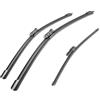Generic Tergicristallo for SKODA for Kodiaq 2016-2020 24 21 13 Spazzole Tergicristallo for lunotto posteriore anteriore 3PCS Accessori for parabrezza for auto