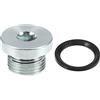 A ABSOPRO Tappo Scarico Olio Motore Per BMW 545i 1Pc Argento | Colore Argento Tono, Materiale Acciaio, Filettatura M18x1.5, OE 07 11 9 905 428, Per BMW 5/6/7, X5/X6, Per Mazda 3/5/6