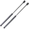 Fastner Compatibile con Fiat Coppia Ammortizzatori Molle a Gas Pistoni Pistoncini Portellone Bagagli Posteriori Fiat Punto (1993-1999), Punto Van (1996-2000) 7734566, 77345660