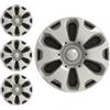 W-Parts SERIE 4 BORCHIE - 4 COPRICERCHI COPPE RUOTA 14 PER FORD FIESTA 08->